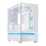 ASUS Prime AP202 ARGB Micro-ATX Gaming Chassis - White