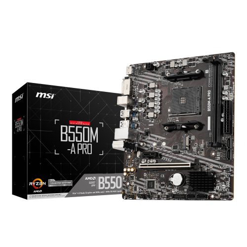 MSI B550M-A Pro AM4 M-ATX Motherboard