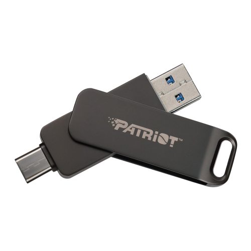 Patriot Rage R550 256GB USB3.2 Swing Type A to Type-C Flash Drive