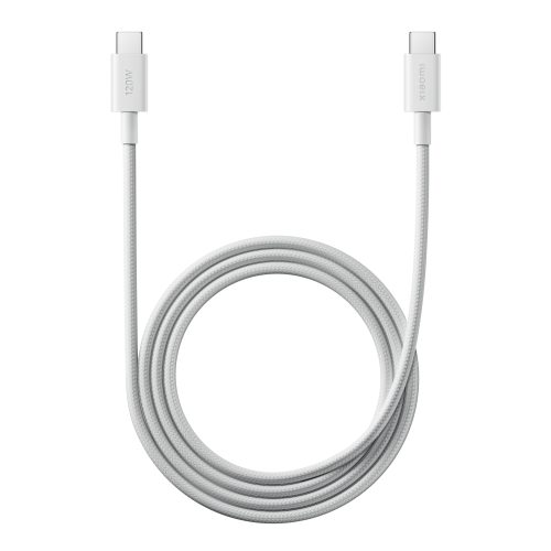 Xiaomi 6A Braided USB Type-C to USB Type-C Cable (1m) - White