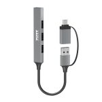 Port Connect USB Type-C to 4-port USB-A 3.0/2.0 Hub
