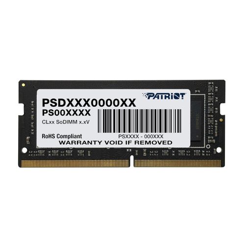 Patriot Signature Line 16GB 3200MHz DDR4 Single Rank SODIMM Notebook Memory
