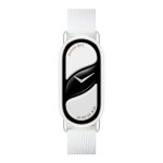 Xiaomi Smart Band 10 Magnetic Kona Leather Strap - Glacier White