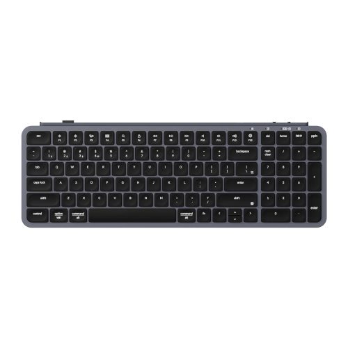 Keychron B2 Pro Ultra-Slim 96% Wireless Keyboard - Space Gray