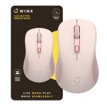 WINX CLICK Easy 1600DPI 2.4GHz Wireless Mouse - Pink