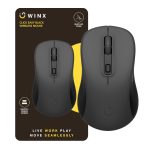 WINX CLICK Easy 1600DPI 2.4GHz Wireless Mouse - Black