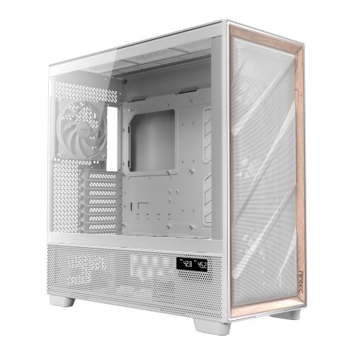 Antec FLUX PRO E-ATX Full Tower Gaming Chassis – White