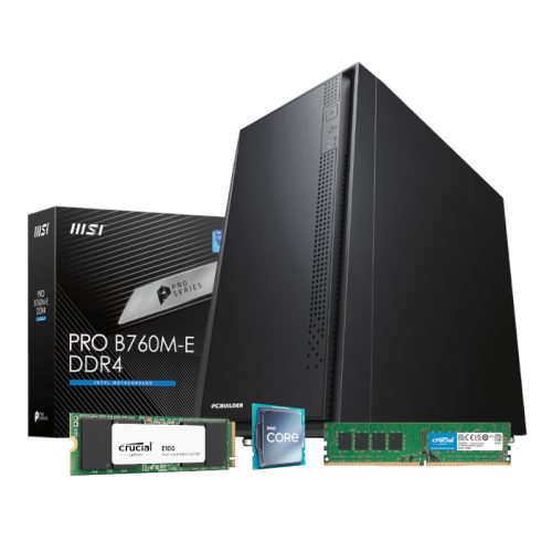 PCBuilder Intel i7-12700 HOME MASTER Windows 11 Desktop PC