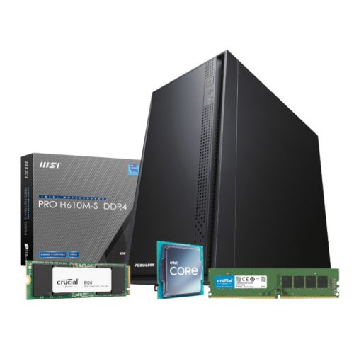 PCBuilder Intel i5-12400 OFFICE MASTER Core Windows 11 Pro Desktop PC