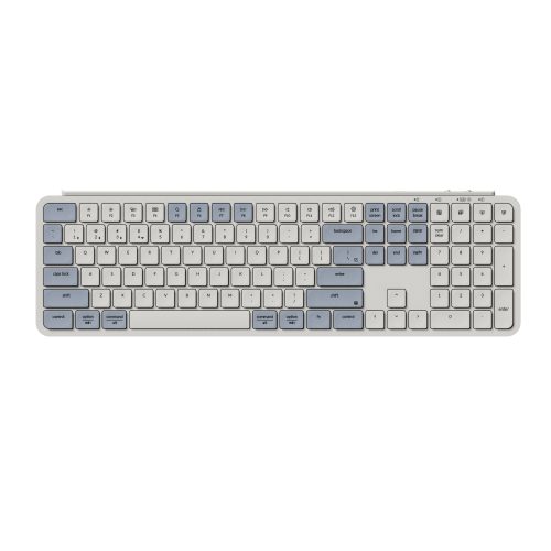 Keychron B6 Pro Ultra-Slim 100% Wireless Keyboard - Retro Blue