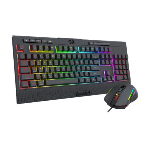 Redragon S136 Gaming Keyboard and Mouse Combo-Black