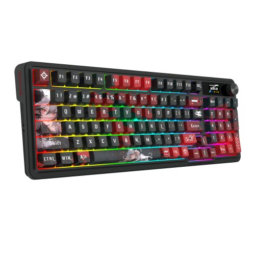 Redragon K719AK ARTEMIS PRO RGB Wireless LCD Mechanical Gaming Keyboard (Anime Edition)
