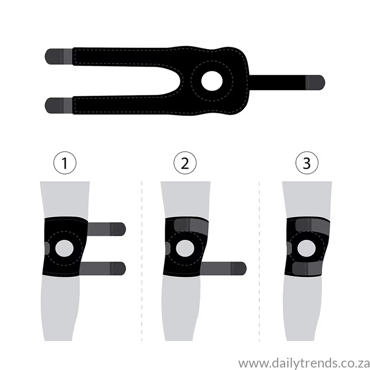Daily Trends Unisex Knee Support Brace for Running, Cycling, And Exercise (One Size) - Image 3